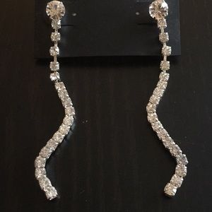 Rhinestone Dangle Earrings
